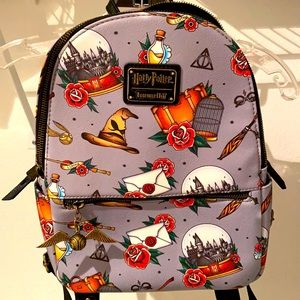 Harry Potter Relics Tattoo Backpack